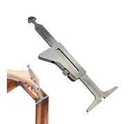 Welding Inspection Gauge - Stainless Steel Measuring Tool, Precision Design with Multiple Scales, Weld Gauge with Accurate Reading, Pipe Thickness Assessment, Measurement Tool for Reinforcement