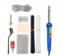Welding Kit 100W PVC Car Bumper Repair Electric Soldering Iron Fast Heating Leather Ironing Tool Hot Staples Welder Tool