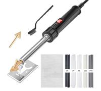 Welding Kit 150W Plastic Welding Kit Soldering Iron Gun Surface Repair Tool for DIY Car Bumper Canoe Welder Tools Kit Hot Staples Welder Tool