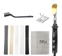 Welding Kit 50W Car Bumper Repair Electric Soldering Iron Leather Ironing Tool Material Welding Kit Smooth Tool Belt PP Stick Hot Staples Welder Tool