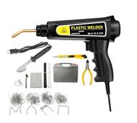 Welding Kit 70W Plastic Welding Machine Car Bumper Repair Kit Plastic Welder Machine Hot Stapler Plastic Repair Hot Staple Gun Hot Staples Welder Tool(Set 6)