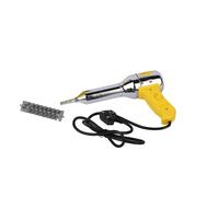 Welding Kit Adjustable Plastic Welding Torch Machine Heat Air Gun Plastic Hot Air Welding Gun Kit Welder for PE PP PVC Hot Staples Welder Tool(700W)