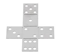 Welding Kit Dice,Welding Coupons,1.65''Side Length,316 Stainless Steel for DIY Dice Practicing,MIG,Gas,Arc,Stick