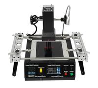 Welding Machine, 220V BGA Infrared Rework Station Reballing Tool Soldering, 2 in 1 Station with Temperature Stabilization Function for Laptop Motherboards