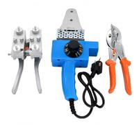 Welding Machine for Round Belts, 0-300°C Hot Melt Welder with Angle-Adjustable Scissors for V-Belts, Tubes, Plastic Strips and More