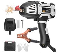 Welding Machine Handheld 220V, Portable Electric Plastic Welder,Adjustable Current ARC Welder,Hand Held Welder Machine with IGBT Inverter 3/32"-1/8" Wire Rods for DIY Repair Professional Use