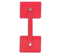 Welding Magnet Holder Magnetic Positioner Adjustable Type Fixed Locator Auxiliary Tool Red Alloy Steel 22kg 48.5lb Car Workshop
