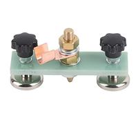 Welding Magnetic Head Ground Clamp, Double - Headed Soldering Tool with Brass Contact, Strong Magnet for Metal Surfaces, Compact Welding Accessory for Smooth Conductivity