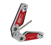 Welding Magnets - Adjustable Angle 20°-200° Tool | Switchable Magnetic Positioning Equipment, Heavy Duty Bracket for Shipyard, Farm, Construction, Manufacturing, Piping,