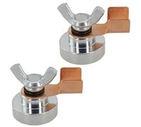 Welding Magnets and Clamps, 2Pcs Strong Magnetism Welding Ground Clamp - Portable Magnetic Ground Clamp and Holder