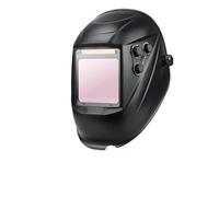 Welding Mask 1/1/1/1 Auto Darkening Helmet 100x97mm Large View TRUE Color 4 Sensors for MIG MAG MMA Welder Machine(POP 3 Black Q109)