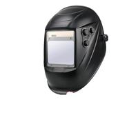 Welding Mask 1/1/1/1 Auto Darkening Helmet 100x97mm Large View TRUE Color 4 Sensors for MIG MAG MMA Welder Machine(POP 2 Black Q108)