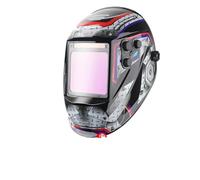 Welding Mask 1/1/1/1 Auto Darkening Helmet 100x97mm Large View TRUE Color 4 Sensors for MIG MAG MMA Welder Machine(POP 3 Q109-2)
