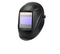 Welding Mask 1/1/1/1 Auto Darkening Helmet 100x97mm Large View TRUE Color 4 Sensors for MIG MAG MMA Welder Machine(POP 1 Black S106N)