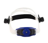 Welding Mask Headband, Soft Plastic Adjustable Welding Headband Humanized for Solar Auto Darkening Welding Mask(White)