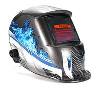 Welding Mask,Welding Helmet Solar Automatic Welding Helmet Welding Mask Head-Mounted Goggles Light Filter Welding Cap Protective Helmet Flat Flip Half 1PC