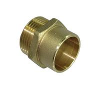 Welding nipple - male brass ø64mm circuits 2.1/2"