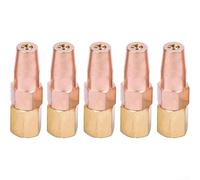 Welding Nozzle Brass Tip, Multi-Head Flame Heating for H01-6 Torch, Copper and Brass Construction, Optional Sizes 0.9mm-1.3mm in MIG TIG Welding(1.3mm)
