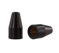 Welding Nozzle Replacement Set of 2 Made of Brass and Bakelite for Self-Shielded Flux-Cored Wire, High Temperature Resistant, Compatible with for miller M-10/15/25 Series, for millermatic 135/140