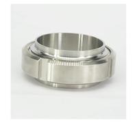 Welding O.D 76mm 3" Pipe OD SUS 304 T-Thread Weld On Socket Union Set Homebrew Hygiene Grade 229 PSI