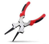 Welding Pliers Multi-Functional Tool with Spatter Remover Wire Cutter High Carbon Steel Ergonomic Handle for MIG Welding Nozzle Cleaning and Metalwork