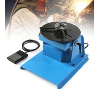 Welding Positioner, Rotary Turntable with 65mm Chuck, 0-90º Adjustable Table for Welding Displacement, High Positioning Accuracy, 180mm Diameter