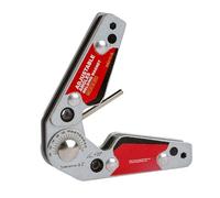 Welding positioning: aid for mounting welding angles, rotatable holder for welding, adjustable from 20° to 200 degrees, very strong solder positioning magnets for T