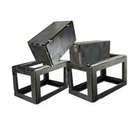 Welding Practice Kit - 24PCS Steel Welding Plates | MIG TIG Arc Gas Brazing Training Tools, Cube Welder Practice Set for Beginners & Enthusiasts