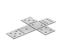 Welding Practice Kit Square Steel Plates Dice Cube Arc Welding Coupons Set