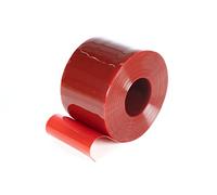 WELDING PVC Door Strip/Strip Curtain - 300mm x 2mm x 50m SCREENFLEX WELDING Red Roll