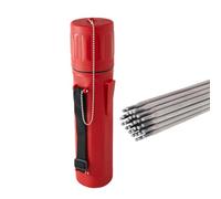 Welding Rod Holder - Portable Electrode Storage Tube, 4.5kg Capacity Container | Moisture Resistant Arc Rod Canister for Fabricators Metalworkers Maintenance Technicians Construction Jobsite Carry Tra