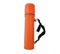 Welding Rod Storage Container Electrode Holder Portable Tube Box With Carry Clip Strap Moisture Protection For MMA Electrodes 4.5kg Capacity 360Mm Length (orange)