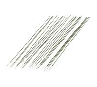 Welding Rods 20pcs 304 Stainless Steel Welding Rod for Soldering Solder A102 Electrodes for 1.0mm-4.0mm Diameter Consumables(1.2mm)