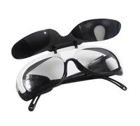 Welding Safety Glasses - Stops Arc Eye Flash Radiation, Auto Darkening Smart Goggles, 16x5.5cm Compact Lens + 12.5cm Temples, High ABS Resin Eyewear - For Mig Tig Grinding & Workshops