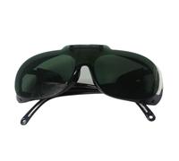 Welding Safety Glasses - Stops Arc Eye Flash Radiation, Auto Darkening Smart Goggles, 16x5.5cm Compact Lens + 12.5cm Temples, High ABS Resin Eyewear - For Mig Tig Grinding & Workshops
