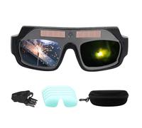 Welding Safety Goggles | Automatic Darkening Non-Slip Design with Storage Case | Mini Liefdes Reportkaartjes for Hair, for Professionals, Technicians, Enthusiasts, Mechanics, Construction Sites
