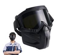 Welding Shield - Protective Face Shield - Protective Gear Flame Heat Resistant Breathable Headwear Auto-Darkening Lenses for Garage Workplace Cutting Workshop