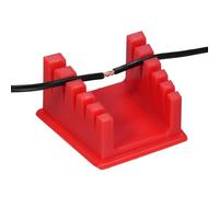 Welding Soldering Station Wire Clamp Bracket Workbench ABS Soldering Station Clamp Cable Soldering Retaining Clip for Clamping 30-12AWG Silicone Wire