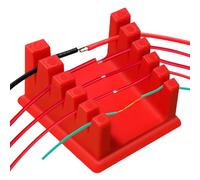 Welding Station Wire Clamp - Welding Wire Clamp Bracket,Electrode Holder With Magnetic Base, Helping Hands Gadget, Repair Tools For Various Size Cord