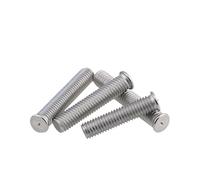 Welding Stud Screws, 100pcs/lot M3/M4/M5*6/8/10-50mm Stainless Steel Spot Welding Screws Nail Stud Studs(40mm,M3)