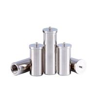 Welding Stud Screws, 50PCS M3 Brass Board Solder Joint Copper Column Spot Weld Nut Welding Stud 50pcs(M3x8x1 (50pcs))