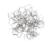 Welding Supplies 100 PCS of Professional Grade Hot Staple Nails for Plastics (0.6mm Wave staples)