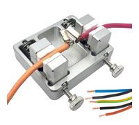 Welding Support - Aluminium Fixing with Heat Resistant Jaws, Wire Holder with Clamp and Table | for MIG TIG Electronics Modeling Hobbist Cable Assembly