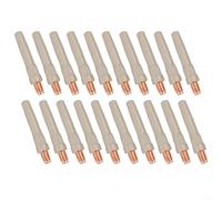 Welding Tips, 20PCS 45x1.2mm Non-Stick Coating Copper Nozzles for 15AK Torch, Reduces Slag Buildup Smooth Wire Feed for Professionals