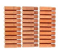 Welding Tips, 30pcs 11-23 11-30 11-35 Contacts Tips Nozzle Diffuser MIG Welder Accessories MIG Welding Contacts Tips Welder Accessories for Mini 100L MIG Welding Gun