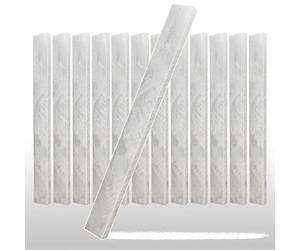 Welding Tool Soapstone Pen Holder with 20 Flat Refills for Clean Brush-Off Marks on Hot or Cold Surfaces (B)