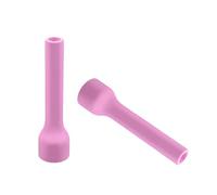 Welding Torch Alumina Nozzle, QQ150/350/500 Argon Arc Welding Ceramic Nozzle Extended Tip Flux Core Multiple Sizes