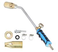 Welding Torch Head, Industrial Welding Heating Gun Ignition Soldering Blow Torch Adjustable Flame for Household Gas(Single switch)