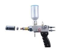 Welding Torch, Oxygen-Acetylene or Oxygen-Propane Flame, Powerful Metal Powder Spray Welding Gun for Efficient Metalworking, Model QHT-7