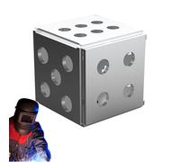 Welding Vouchers - 16 Gauge Welding Plate, Mild Steel Cube | Welding Practice Welding Plate, Handmade Cube Welding Exercise, Handmade Welding Equipment for Beginners and Advanced